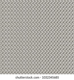 Abstract embroidery texture in a graphic version. Monochrome textured background. Illustration.