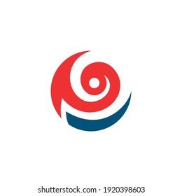 Abstract embryo symbol evoking ancient symbols. Vector