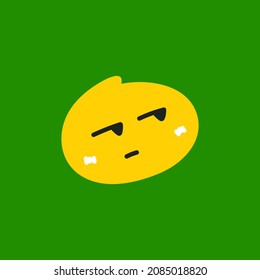 Abstract Emoticon Face Illustration Vector EPS 10