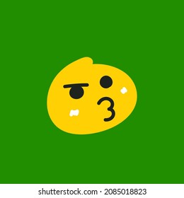 Abstract Emoticon Face Illustration Vector EPS 10