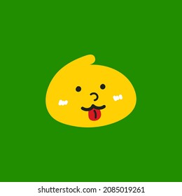 Resumen Emoticon Face Illustration Vector EPS 10