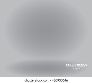 Abstract Empty dark black gradient luxury background Studio wall,floor and room backdrop - well use as background. Vector Illustration.