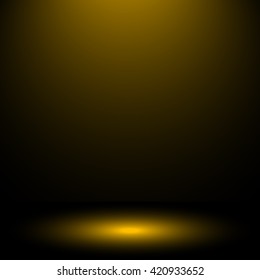 Abstract Empty dark black gradient luxury background Studio wall,floor and room backdrop - well use as background. Vector Illustration.