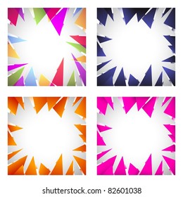 Abstract empty frame