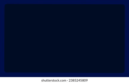 Abstract empty rectangular midnight blue or dark blue background.