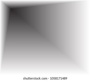 Abstract Empty room corner studio room background, Mock up template for display or montage of design or text message design on modern web template.