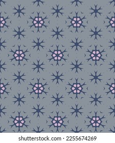 Abstract endless geometric pattern. A seamless background, vintage texture.