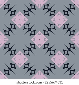 Abstract endless geometric pattern. A seamless background, vintage texture.