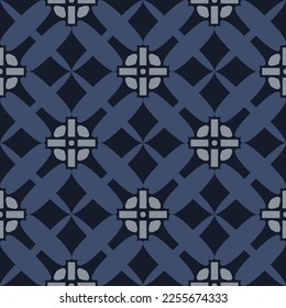Abstract endless geometric pattern. A seamless background, vintage texture.