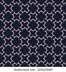 Abstract endless geometric pattern. A seamless background, vintage texture.