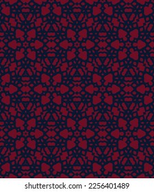 Abstract endless geometric pattern. A seamless background, vintage texture.
