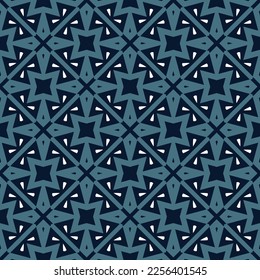 Abstract endless geometric pattern. A seamless background, vintage texture.