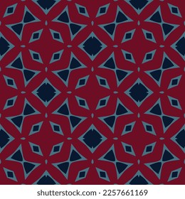 Abstract endless geometric pattern. A seamless background, vintage texture.