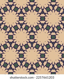 Abstract endless geometric pattern. A seamless background, vintage texture.
