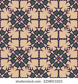 Abstract endless geometric pattern. A seamless background, vintage texture.