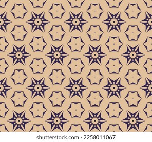 Abstract endless geometric pattern. A seamless background, vintage texture.