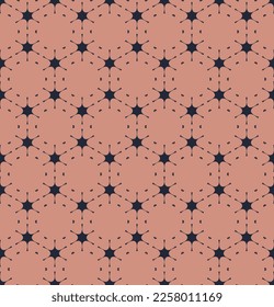 Abstract endless geometric pattern. A seamless background, vintage texture.