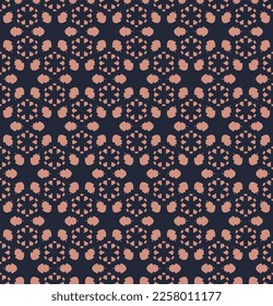 Abstract endless geometric pattern. A seamless background, vintage texture.