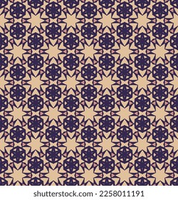 Abstract endless geometric pattern. A seamless background, vintage texture.