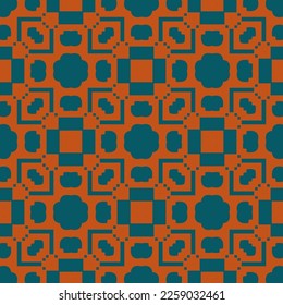 Abstract endless geometric pattern. A seamless background, vintage texture.