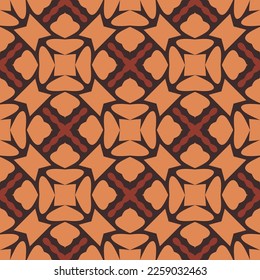 Abstract endless geometric pattern. A seamless background, vintage texture.