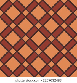 Abstract endless geometric pattern. A seamless background, vintage texture.