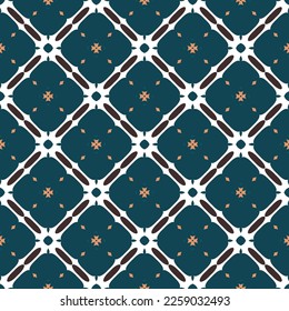 Abstract endless geometric pattern. A seamless background, vintage texture.