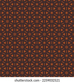 Abstract endless geometric pattern. A seamless background, vintage texture.