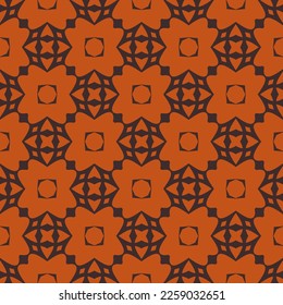 Abstract endless geometric pattern. A seamless background, vintage texture.