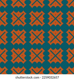 Abstract endless geometric pattern. A seamless background, vintage texture.