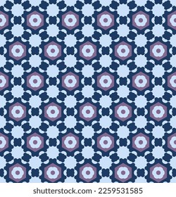 Abstract endless geometric pattern. A seamless background, vintage texture.
