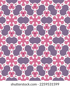 Abstract endless geometric pattern. A seamless background, vintage texture.