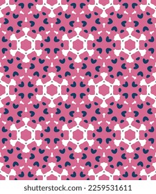 Abstract endless geometric pattern. A seamless background, vintage texture.