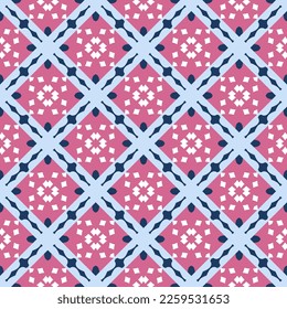 Abstract endless geometric pattern. A seamless background, vintage texture.