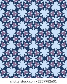 Abstract endless geometric pattern. A seamless background, vintage texture.
