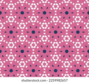 Abstract endless geometric pattern. A seamless background, vintage texture.