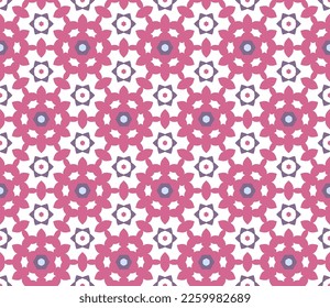 Abstract endless geometric pattern. A seamless background, vintage texture.
