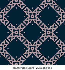 Abstract endless geometric pattern. A seamless background, vintage texture.