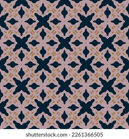 Abstract endless geometric pattern. A seamless background, vintage texture.
