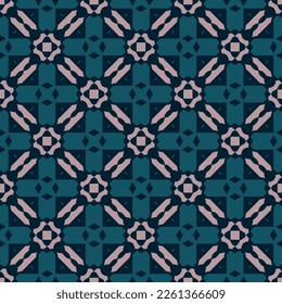 Abstract endless geometric pattern. A seamless background, vintage texture.