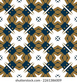Abstract endless geometric pattern. A seamless background, vintage texture.