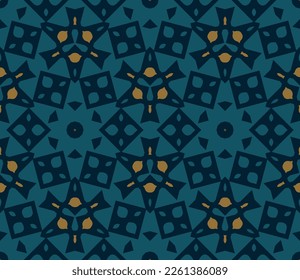 Abstract endless geometric pattern. A seamless background, vintage texture.