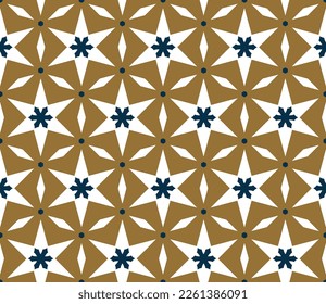 Abstract endless geometric pattern. A seamless background, vintage texture.