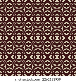 Abstract endless geometric pattern. A seamless background, vintage texture.