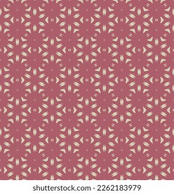 Abstract endless geometric pattern. A seamless background, vintage texture.