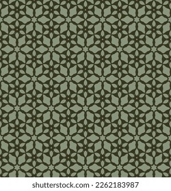 Abstract endless geometric pattern. A seamless background, vintage texture.