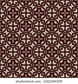Abstract endless geometric pattern. A seamless background, vintage texture.