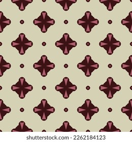 Abstract endless geometric pattern. A seamless background, vintage texture.