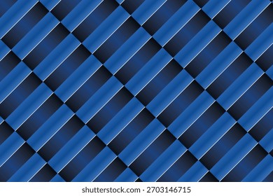 Abstrakte endlose Textur Gewebe blau weiß schwarz gradien

