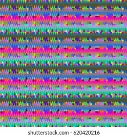 Abstract endless tribal background. Ethnic seamless pattern.
